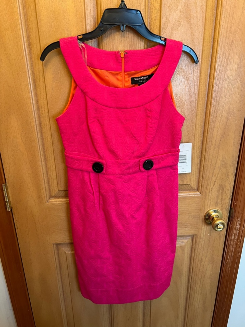 NWT Robbie Bee Fuchsia Pink 6P Dress